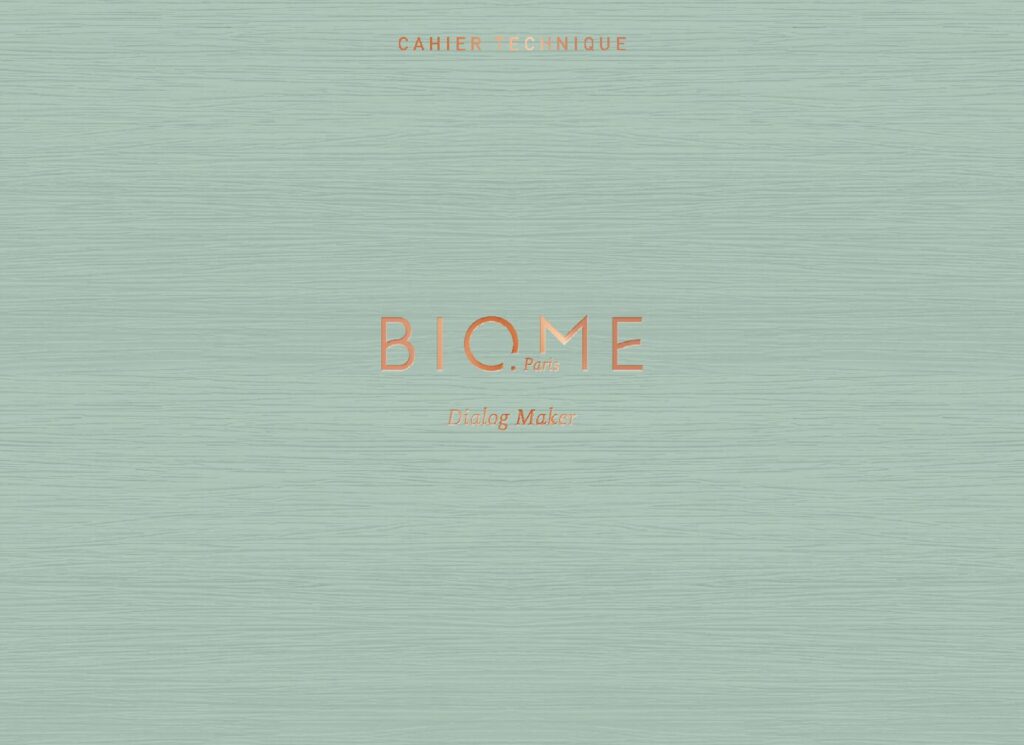 Cahier technique Biome